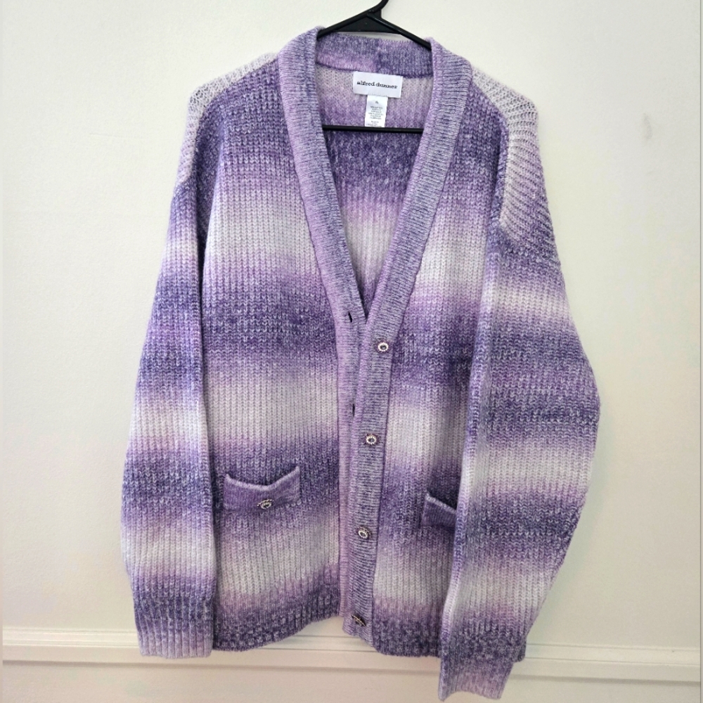 Purple Gradient Sweater